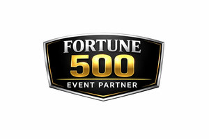 Fortune 500 event partner badge